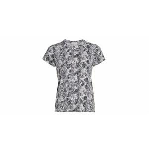 NEW RAG & BONE women all over snake tee short sleeve crew neck cotton t-shirt in